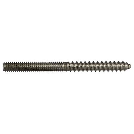 Midwest Fastener #8 Thread to #8-32 Thread, 20 PK Steel, Plain Finish 68407